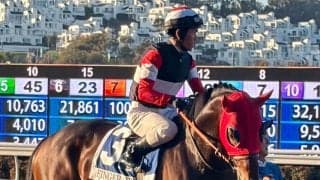 【米パシフィッククラシック】戸崎圭太「周囲が速くて…」フィンガーはまさかの最下位