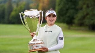 山下美夢有が今季ツアー最大の9打差圧勝、“完全”で4勝目 吉田優利は自己最高2位