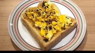１品で炭水化物もたんぱく質もとれる朝食メニュー「サクサクふりかけトースト」