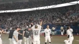 ロッテが劇的勝利、初回に5失点も山口航輝がサヨナラ弾　日本ハム・達孝太は自己最多10Kで完投…26日パ結果