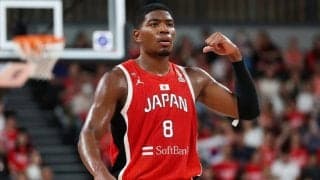 八村塁が“シュートミス0”で18得点…日本代表が16点リードでサウジアラビア戦を折り返す