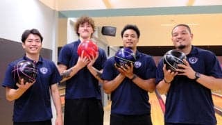 横浜BCの選手がボウリング対決！ 応援番組『ゆるっとビーコル』で「ダブルケンタ」vs「キングサミュ」
