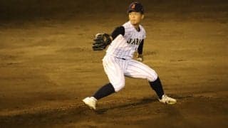 智弁学園左腕が140キロ後半連発！壮行試合では格の違いを見せることができるか【侍ジャパン】