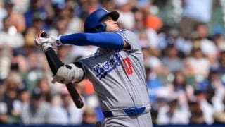 ド軍サヨナラ負け　大谷翔平は3試合ぶり安打…詰まりながらも左前へ、カード1勝1敗