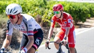ポガチャルが落車負傷し、マイヨロホを着たままリタイア｜ブエルタ・ア・エスパーニャ2026