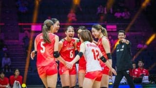 女子日本代表　イランをストレートで下し銅メダル　来年のワールドカップ出場権も獲得