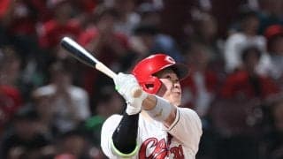 【広島】中軸がそろって打点マーク　ファビアンの犠飛、菊池涼介の適時二塁打、坂倉将吾が13号