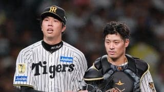 【阪神】坂本誠志郎２カ月半ぶり才木浩人とコンビ　巨人戦３戦出場で全勝「まだ何もなし得てない」