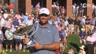 【動画】シェフラーが逆転で年間王者に　松山英樹はチップイン締めで21位【ツアーチャンピオンシップ4日目ハイライト】