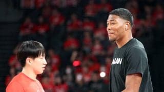 【バスケ男子】日本は第１クオーターから２９-１１でリード　八村塁は早くも二桁１１得点　渡辺雄太も出場　Ｗ杯アジア２次予選カタール戦