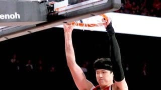 【バスケ男子】復帰の渡辺雄太は１２得点　「流れを切らさずプレーできて良かった」　八村塁、河村勇輝とともにＮＢＡ経験者３人のそろい踏みは史上初