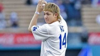 Number_i、岸優太の剛速球に場内どよめき　ド軍戦始球式登場…朗希に“宣言通り”ストライク投球