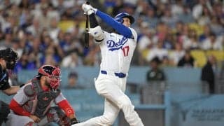 大谷翔平、７点追う５回にチャンス広げる中前打　ABSチャレンジも成功で反撃への希望つなぐ