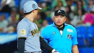 【阪神】ストライク判定に不満の森下翔太あわや　熊谷敬宥が寄り添い佐藤輝明が球審なだめる