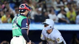 【阪神】森下翔太がまたも球審と一触即発　佐藤輝明が間に入る