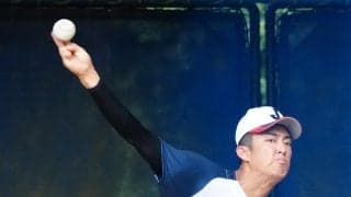 【U18】日体大野球部が高校日本代表の練習補助　織田翔希のブルペンに「ブーンと風を切る音」