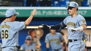 佐藤輝明、2打席連発の34号　止まらぬ3戦4発…球団ではバース以来の「3冠王」誕生に現実味