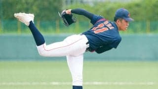 【U18】織田翔希〝大人の間合い〟日米スカウト10球団に披露　好打者揃う明大を２回無失点