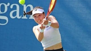 坂詰姫野 惜敗で全米OP2回戦敗退 