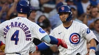 カブス鈴木誠也は３打数無安打　PCAが39号２ラン　好継投でリード守り首位ブ軍に２勝２敗
