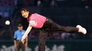 【楽天】森川葵が人生初の始球式「いけるかなと思ってたんですけど、全然ダメでした」