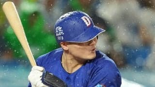 【中日】細川成也、今季９個目死球に天仰ぐ…抜けた変化球が左肘直撃、関東の竜党からブーイング