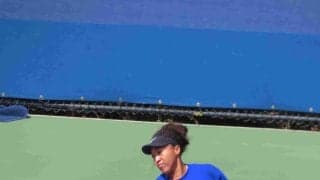 大坂なおみ　３回戦メルテンス戦に向け約１時間弱、充実の練習ぶり　３回戦は日本時間６日午前８時以降