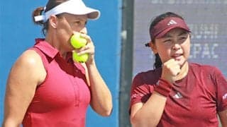  穂積絵莉ペア 完勝で全米OP初戦突破 
