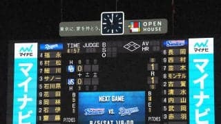 【中日】延長10回雨中ドロー　６年連続負け越し決定も「負けなかった」井上監督、ナイン称える