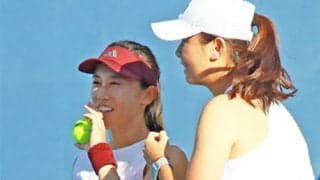  加藤未唯組 シードに逆転勝ち 初戦突破 