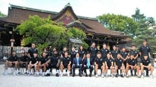京都ハンナリーズに琉球のレジェンド加入　バスケ開幕へ必勝祈願