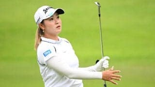 ルーキーの鳥居さくらは2打差2位　チップインイーグルは「良いイメージで打てた」