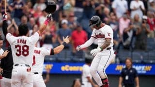 ガーディアンズ・ロッキオ、35年ぶり史上６人目の大記録　１試合で満塁弾とサヨナラ弾