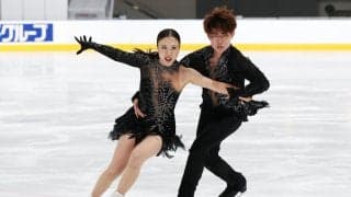【フィギュア】うたまさが４位、りかしんは８位発進　スタンドでは本田真凜＆宇野昌磨組が観戦