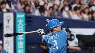 【日本ハム】郡司裕也、今季初の１番起用に応える６号ソロ　8・13以来の１発で伊藤大海を援護