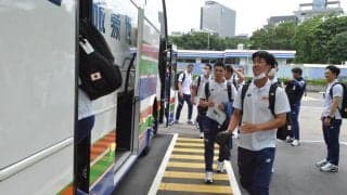 【U18】高校日本代表が台湾到着　沖縄尚学・末吉良丞「ちょっとジメジメ…沖縄と似てる」