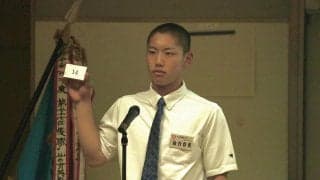 【高校野球】仙台育英・斎藤駿太主将「勝ちながら強く」気仙沼-仙台南の勝者と対戦　宮城抽選会