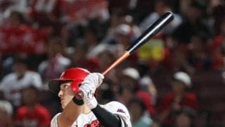 【広島】佐々木泰、22日ぶりの５号２ラン　連続安打を３試合に
