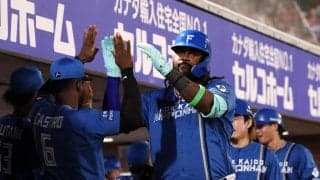 【日本ハム】レイエス「ヒロミを援護したいと思っていた」２戦連発31号弾でエース伊藤を援護
