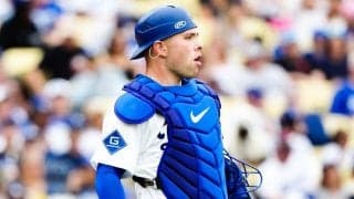 ド軍ラッシング、右肘にアクシデント発生　送球練習中断、グラブ投げつけ落胆…急きょスタメン外に