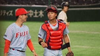 山梨学院出身の富士大1年生捕手が大学初本塁打！今秋も正捕手として出場
