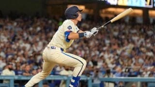 大谷翔平代役１番のエドマン「本能で体が動いた」逆転３ラン＆大飛球キャッチなど好守に躍動