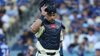 ラッシング、グラブ叩き付け頭抱える　練習で「痛みが再発」…IL逆戻りの可能性