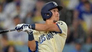 ド軍を救った“大谷代役”が「マジカッコ良すぎる」　LA放送局が称えた1枚「マンガみたい」