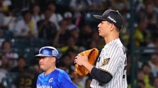 【阪神】大竹耕太郎、投手・竹田祐への押し出し四球でDeNAに先制点献上