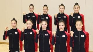 【新体操】ロス五輪切符獲得の女子日本代表団体　３人が新たに加入　最年少は14歳黒田胡桃