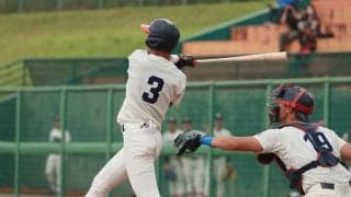 プロ注目の東北福祉大・辻村大我２ラン「しっかりとしたスイングで打てた」体幹トレに手応え