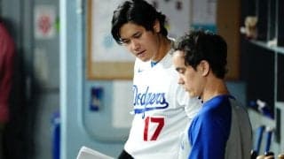 ベンチでうろうろ…大谷翔平の“行動”に「心臓バクバク」　ファン注目「相手に威圧を」