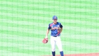 【U18】４回に末吉良丞が代打で登場「いきたいっていうから」岡田監督と笑って説明
