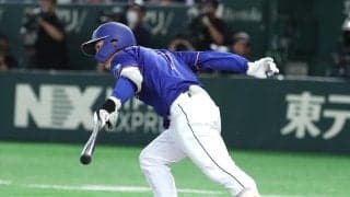 【中日】福永裕基、３試合連続の先頭打者アーチならず　巨人戸郷から第１打席は遊ゴロ